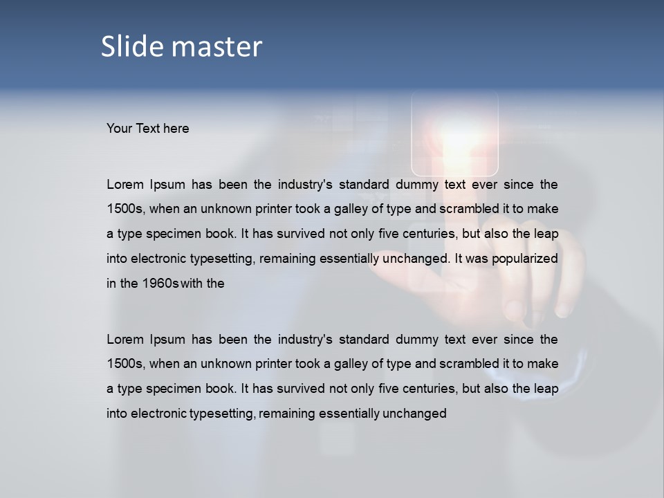 Success Select Generation PowerPoint Template