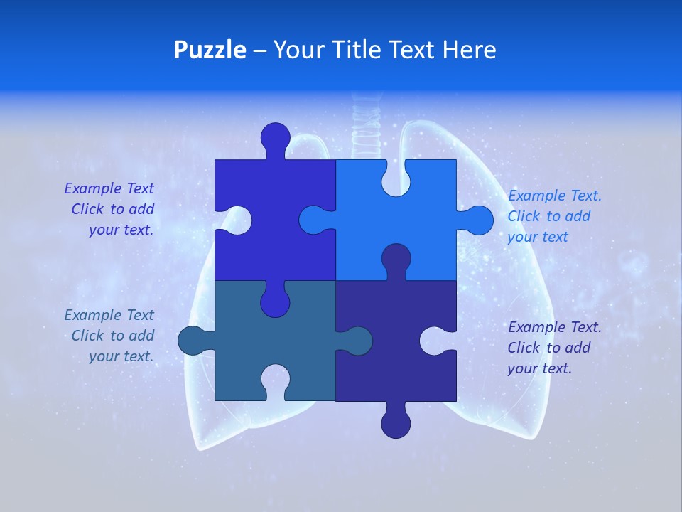Section Lymph White PowerPoint Template