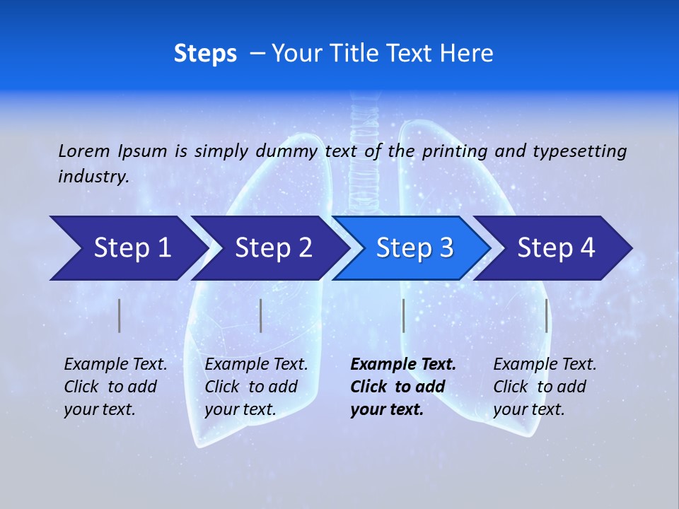 Section Lymph White PowerPoint Template