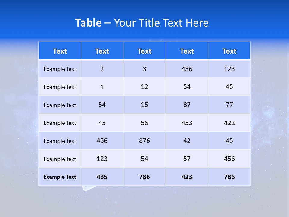 Section Lymph White PowerPoint Template