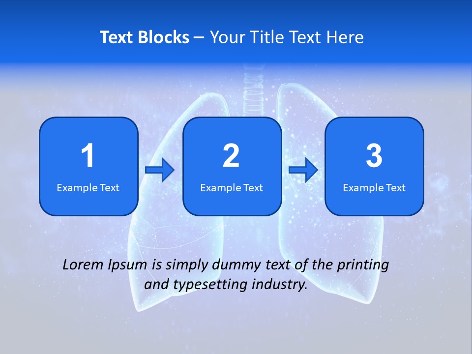 Section Lymph White PowerPoint Template