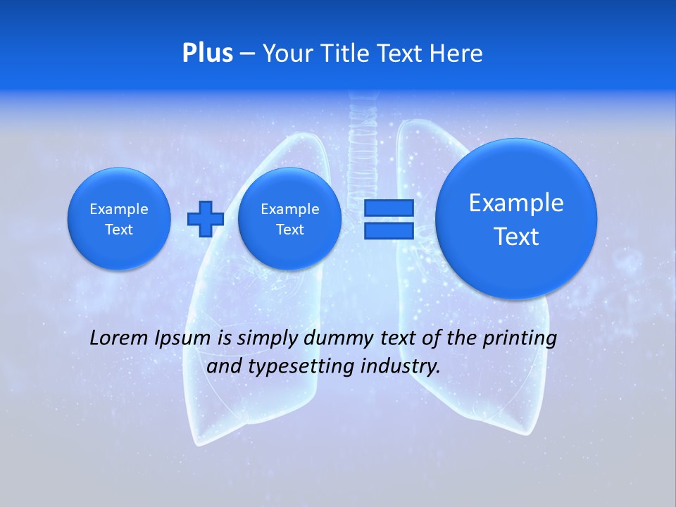 Section Lymph White PowerPoint Template