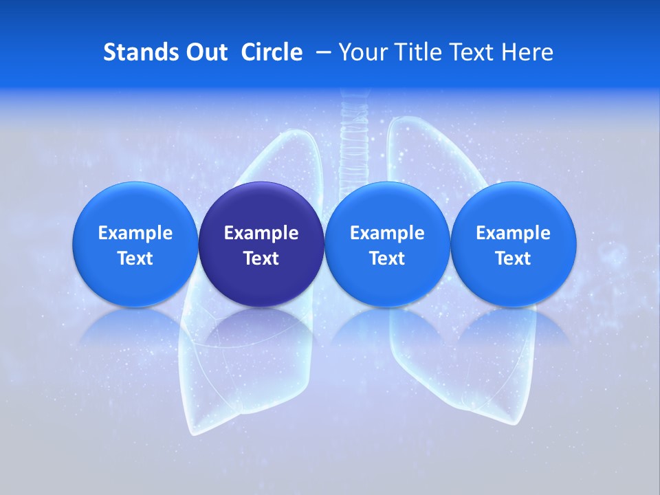 Section Lymph White PowerPoint Template