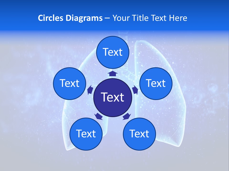 Section Lymph White PowerPoint Template
