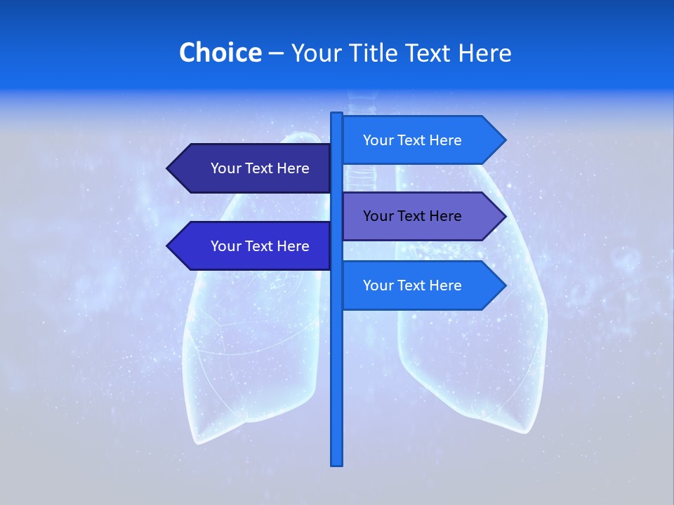 Section Lymph White PowerPoint Template
