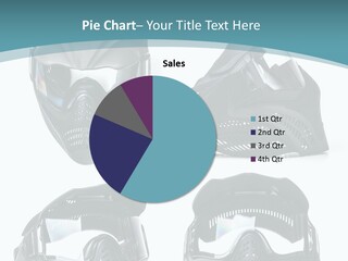 Different Paintball View PowerPoint Template