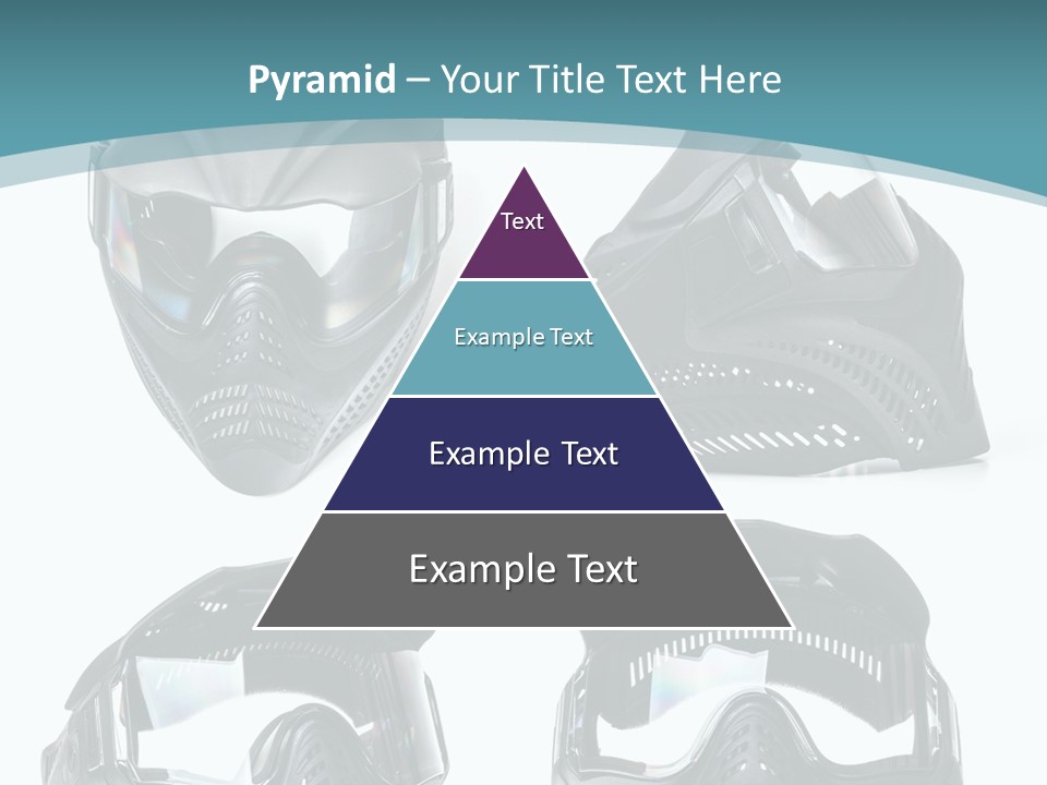 Different Paintball View PowerPoint Template
