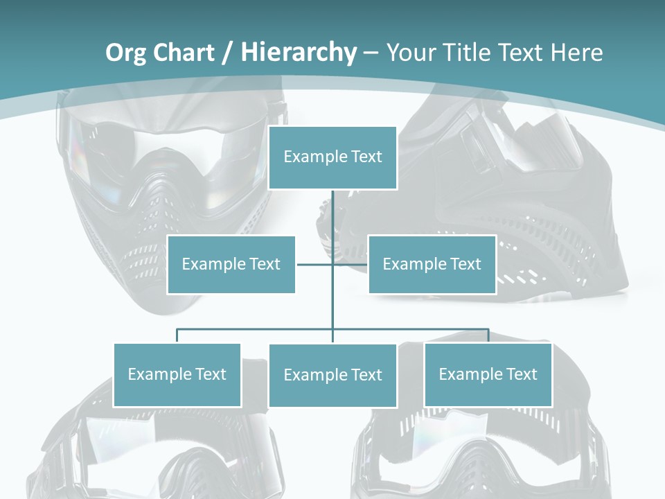 Different Paintball View PowerPoint Template