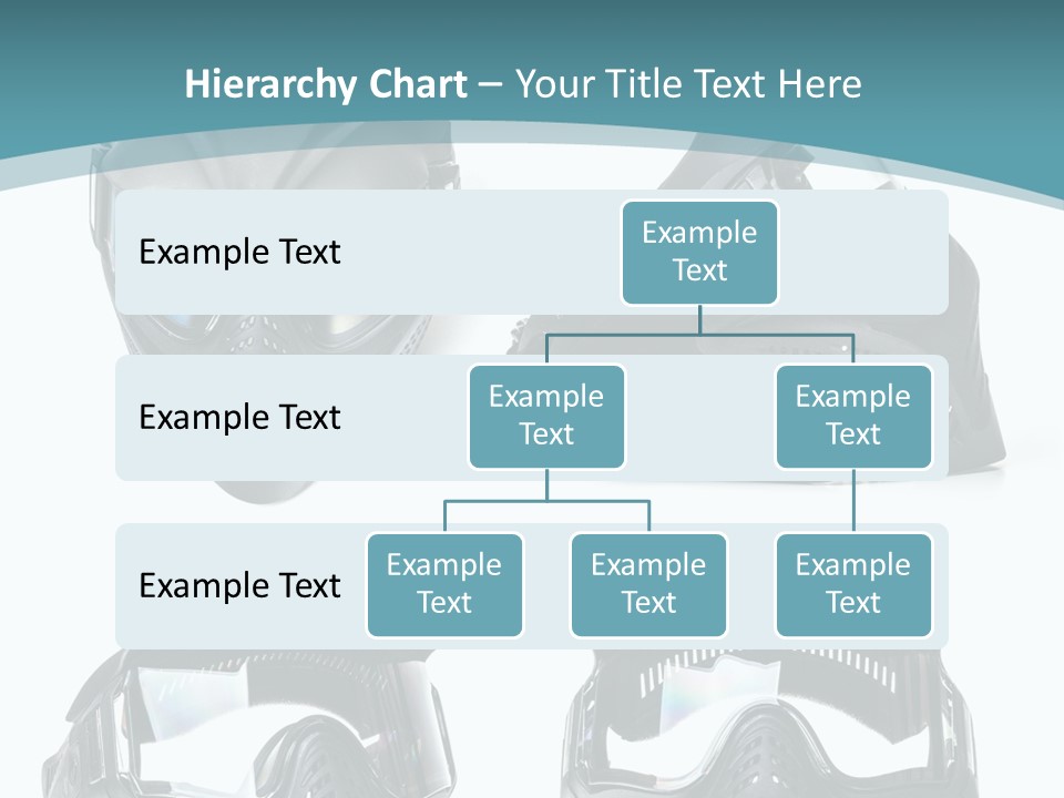 Different Paintball View PowerPoint Template
