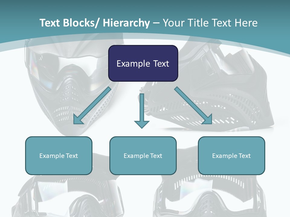 Different Paintball View PowerPoint Template