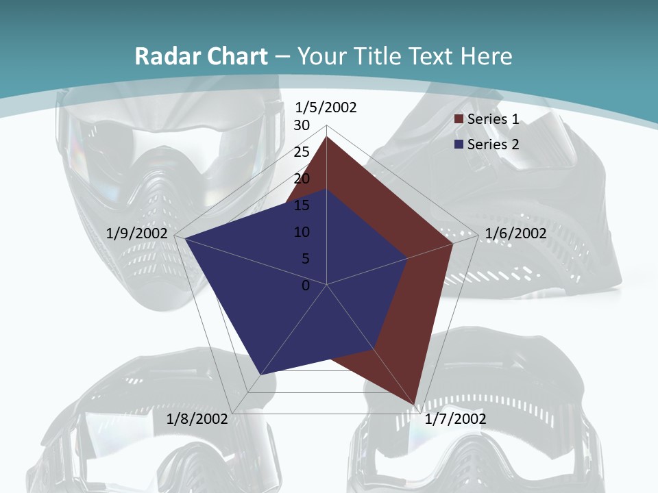 Different Paintball View PowerPoint Template