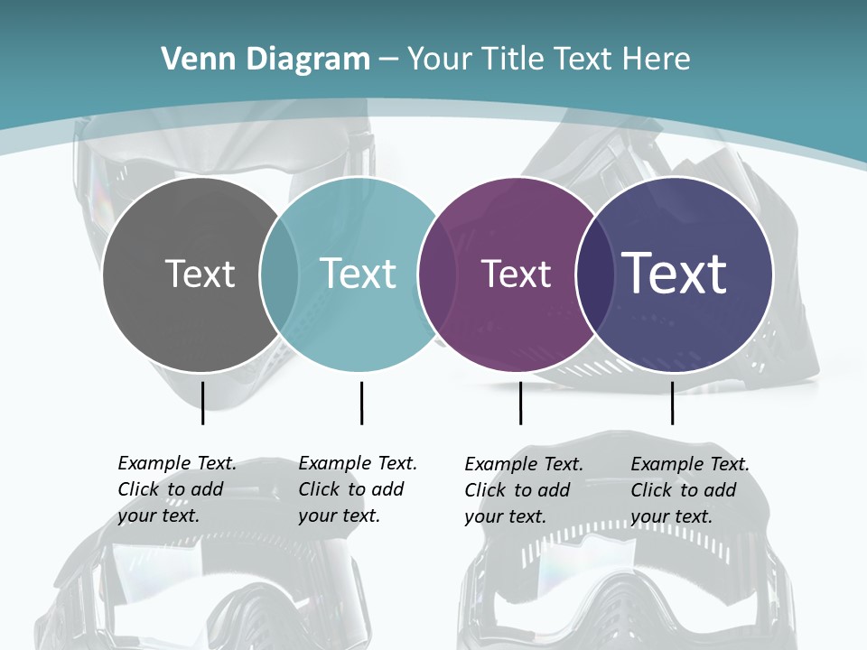 Different Paintball View PowerPoint Template