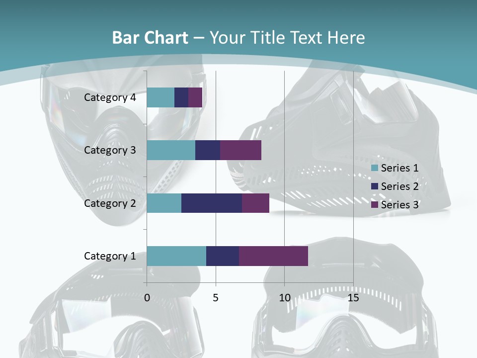 Different Paintball View PowerPoint Template