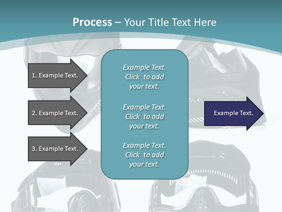 Different Paintball View PowerPoint Template