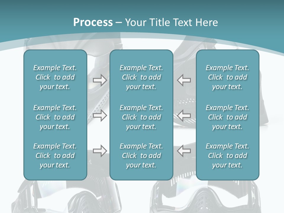 Different Paintball View PowerPoint Template