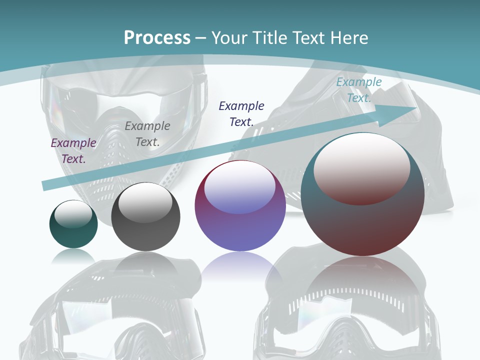 Different Paintball View PowerPoint Template