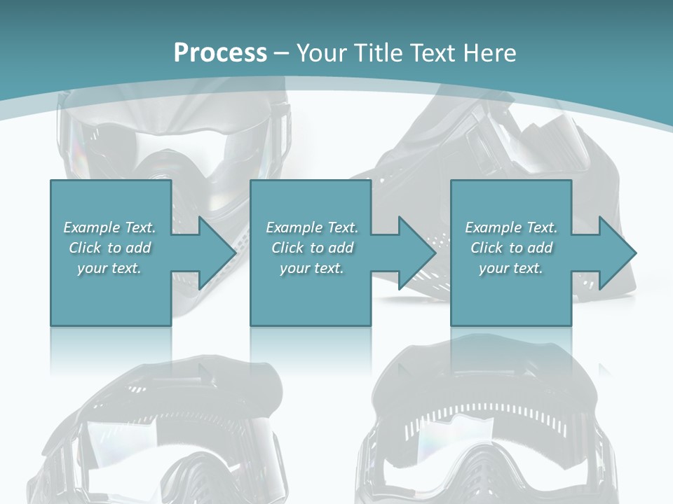 Different Paintball View PowerPoint Template
