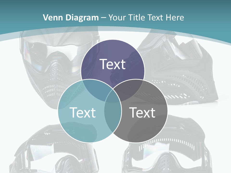 Different Paintball View PowerPoint Template