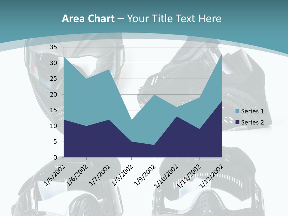 Different Paintball View PowerPoint Template