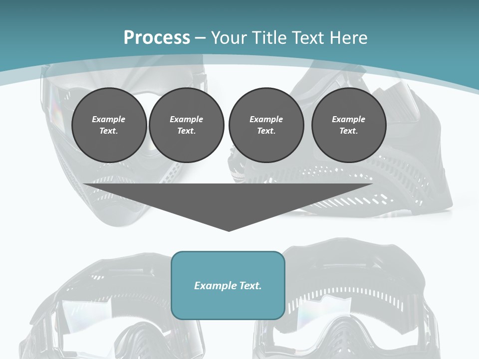 Different Paintball View PowerPoint Template