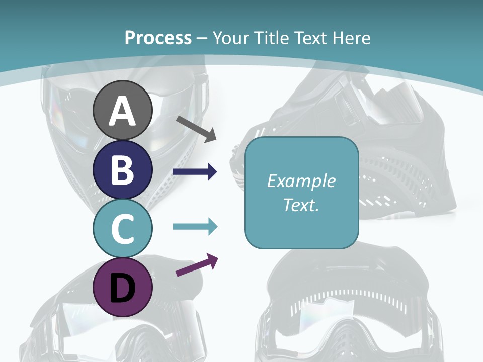 Different Paintball View PowerPoint Template