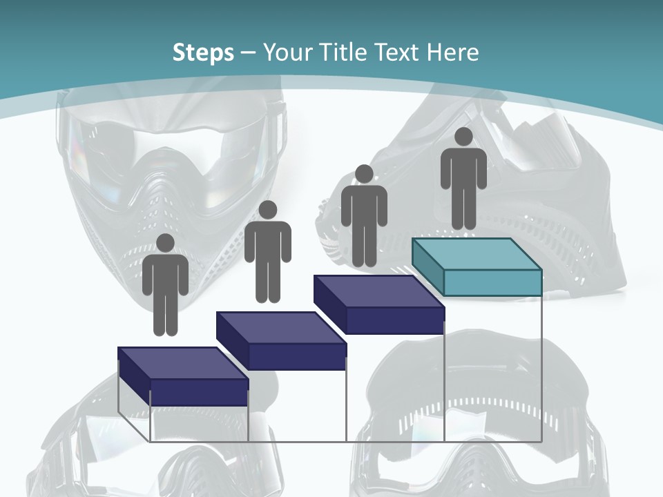 Different Paintball View PowerPoint Template