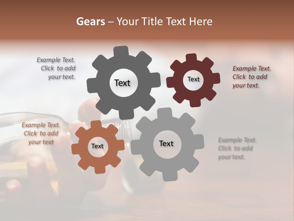 At Home Domestic Defeat PowerPoint Template