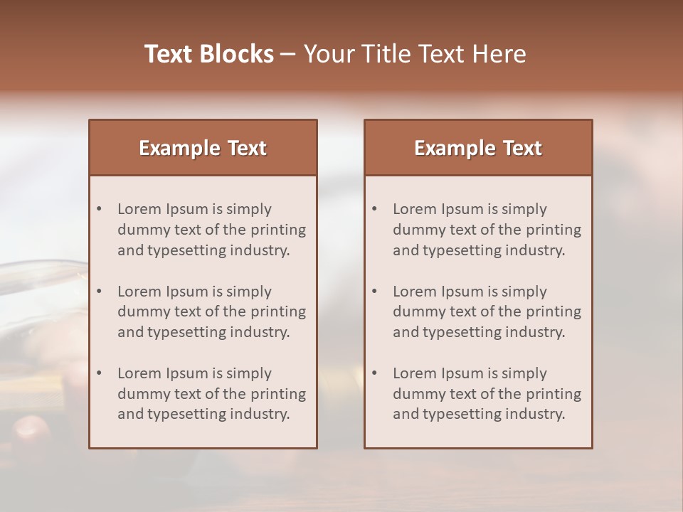 At Home Domestic Defeat PowerPoint Template
