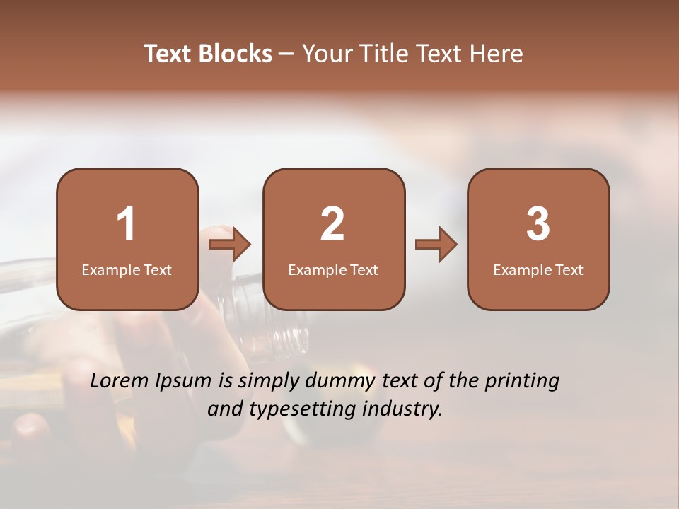 At Home Domestic Defeat PowerPoint Template