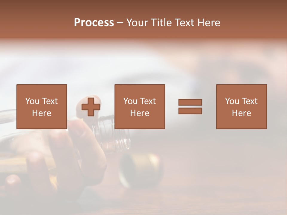 At Home Domestic Defeat PowerPoint Template