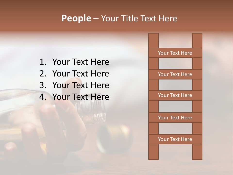 At Home Domestic Defeat PowerPoint Template
