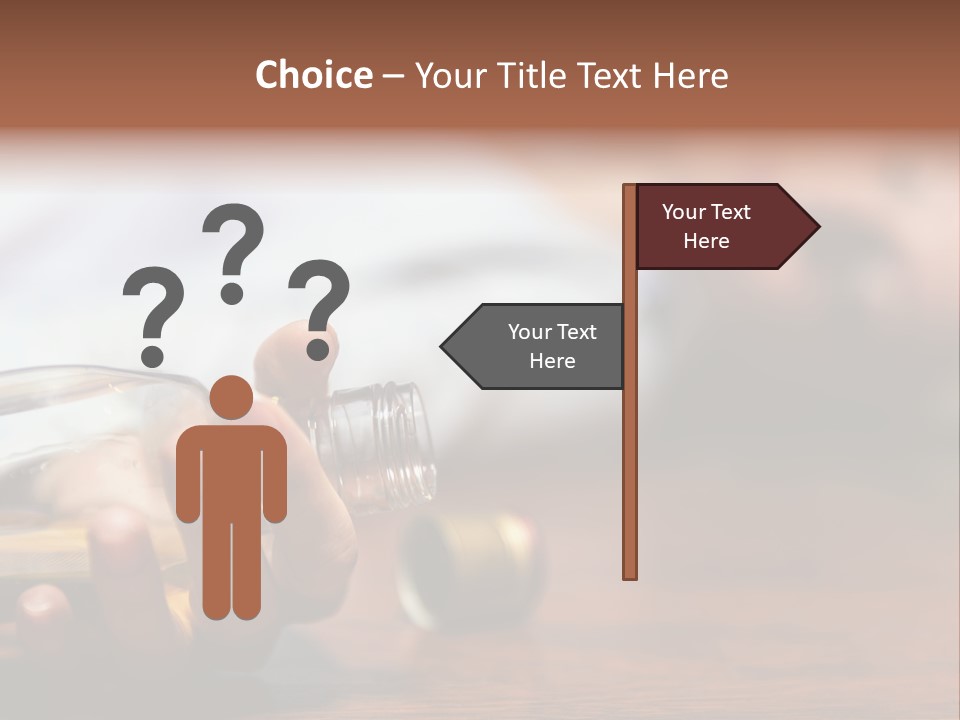 At Home Domestic Defeat PowerPoint Template