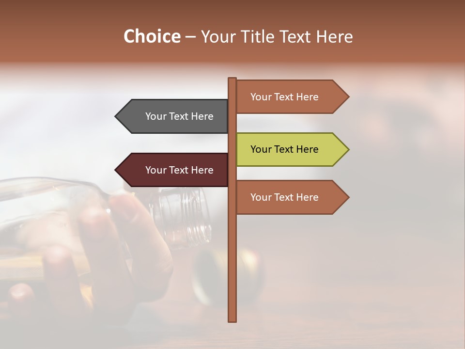 At Home Domestic Defeat PowerPoint Template