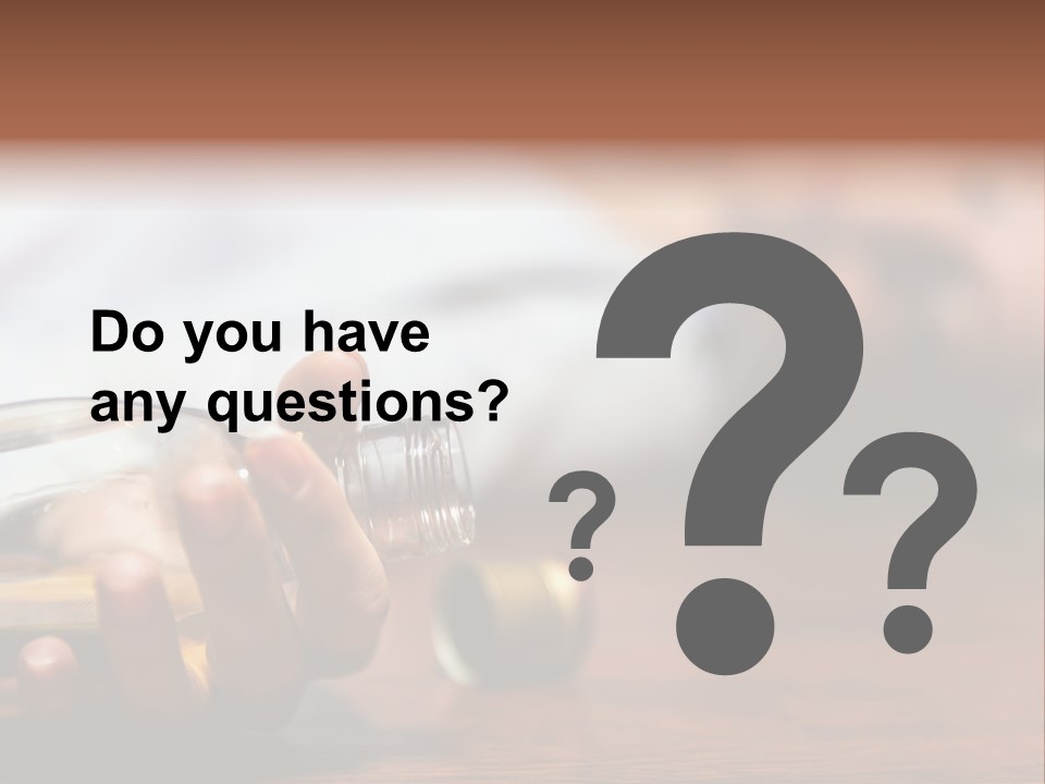 At Home Domestic Defeat PowerPoint Template