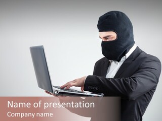 Problem Media Criminal PowerPoint Template