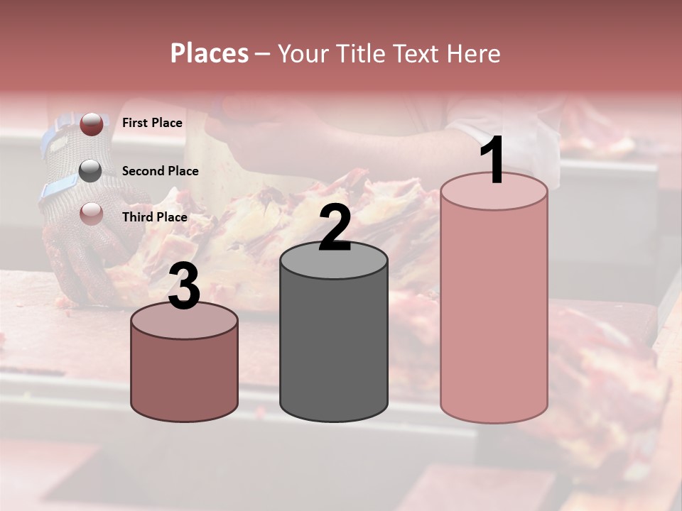 Knife Production Workplace PowerPoint Template