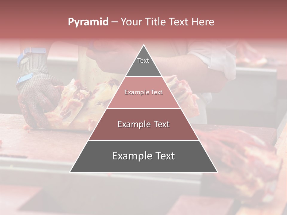 Knife Production Workplace PowerPoint Template