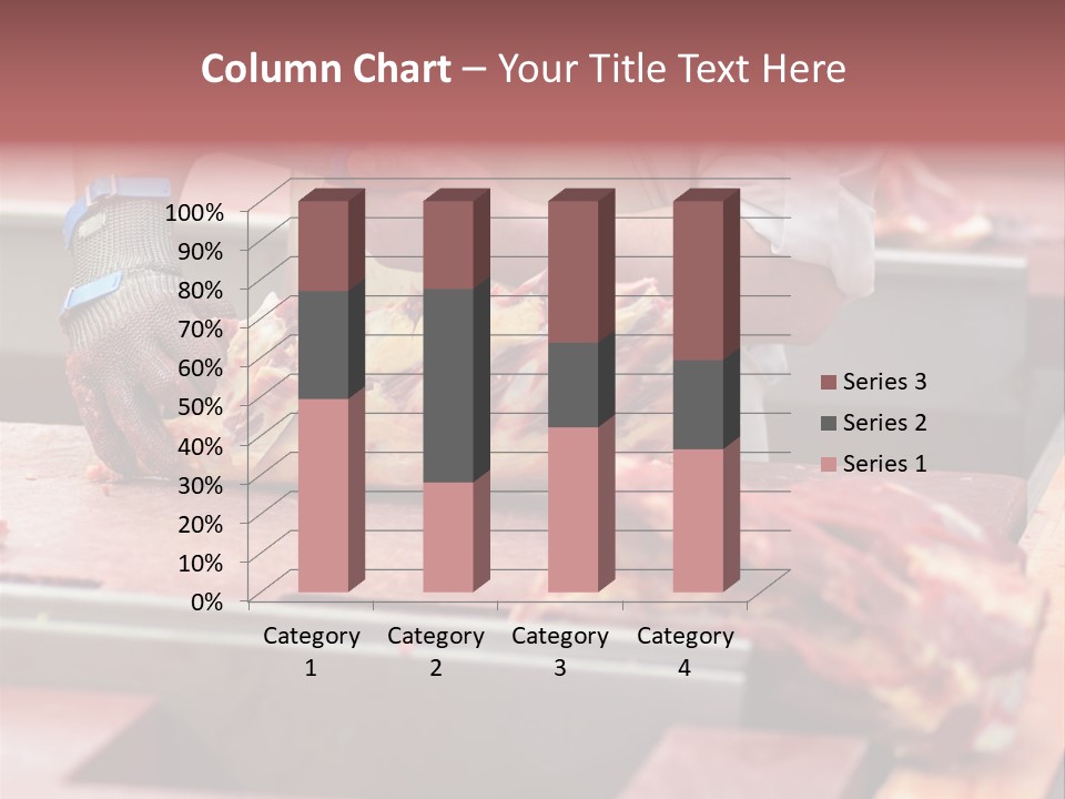 Knife Production Workplace PowerPoint Template