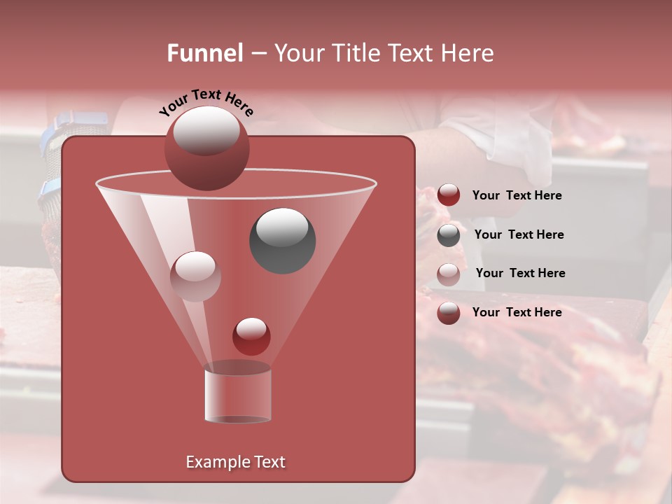 Knife Production Workplace PowerPoint Template