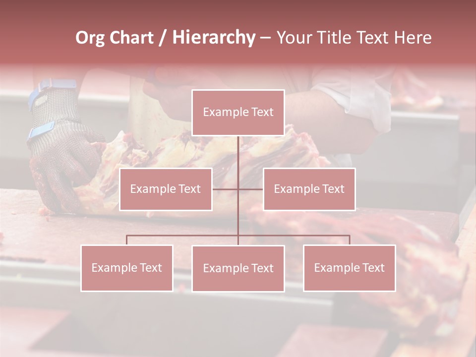 Knife Production Workplace PowerPoint Template