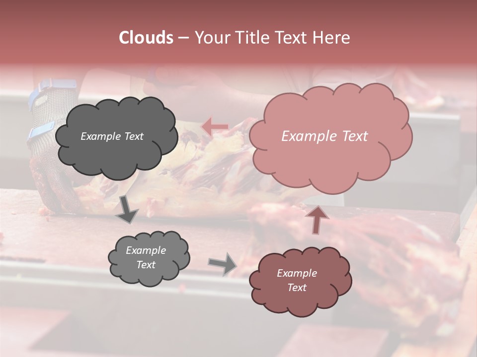 Knife Production Workplace PowerPoint Template