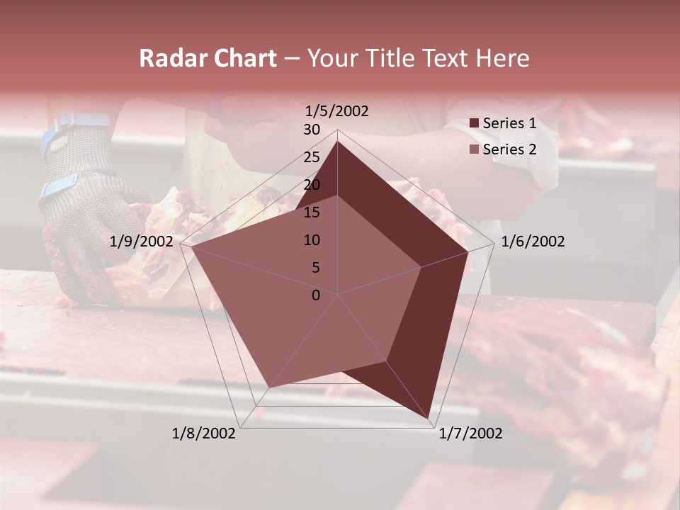 Knife Production Workplace PowerPoint Template