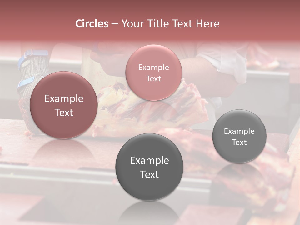 Knife Production Workplace PowerPoint Template