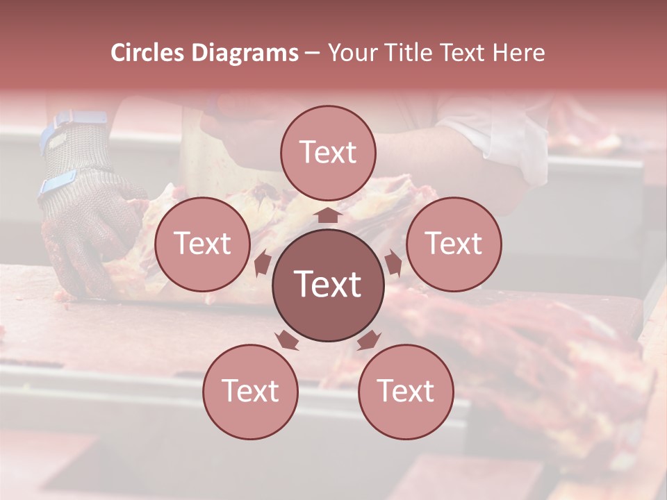 Knife Production Workplace PowerPoint Template