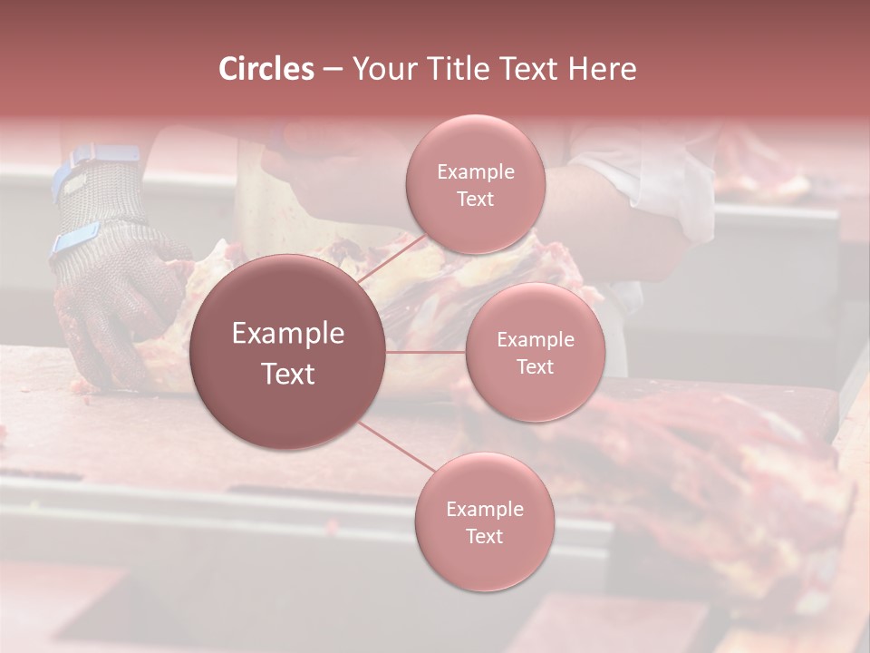 Knife Production Workplace PowerPoint Template