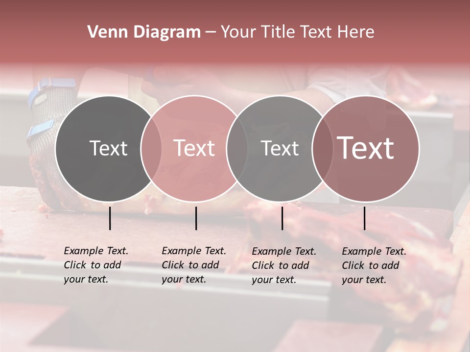 Knife Production Workplace PowerPoint Template