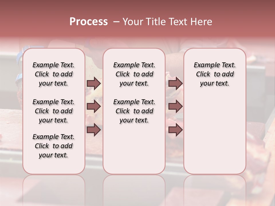 Knife Production Workplace PowerPoint Template