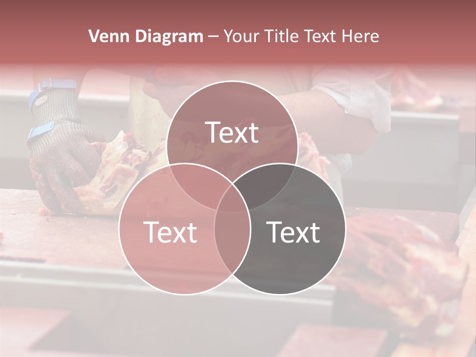 Knife Production Workplace PowerPoint Template