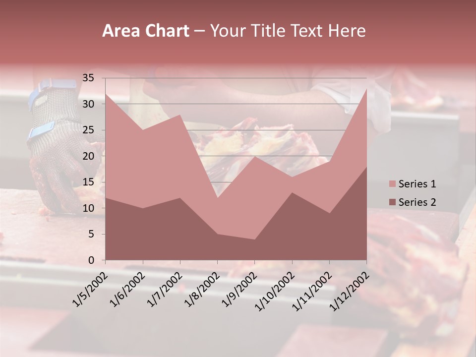 Knife Production Workplace PowerPoint Template
