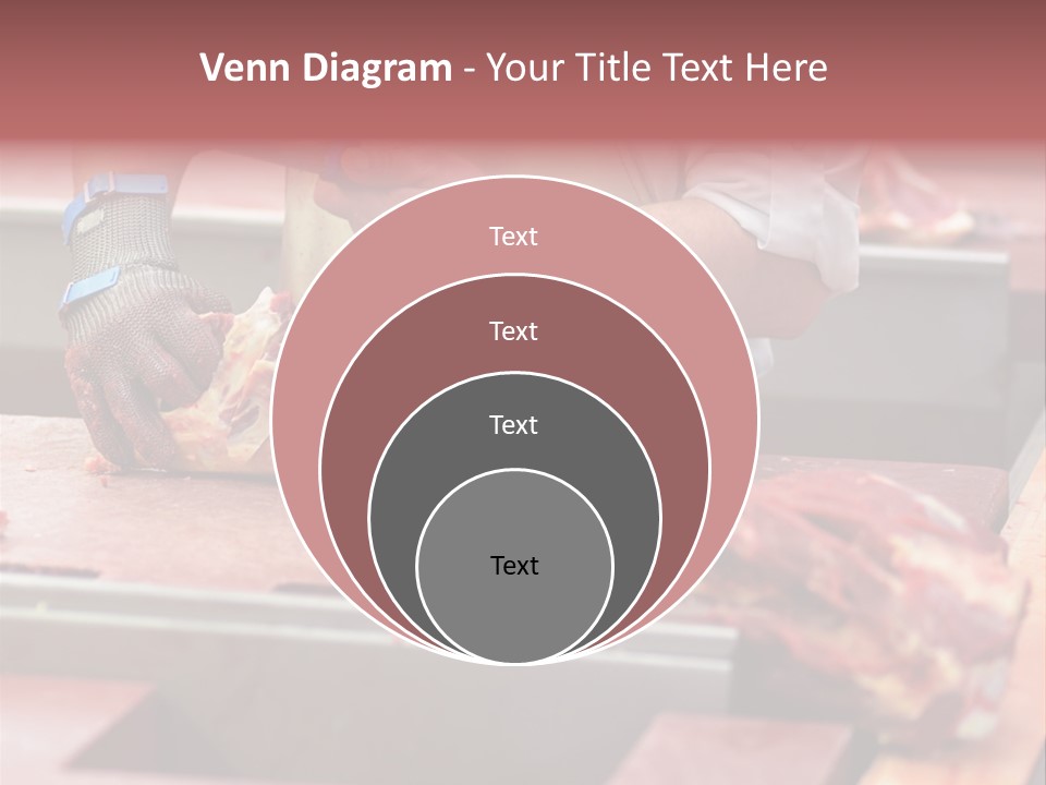 Knife Production Workplace PowerPoint Template
